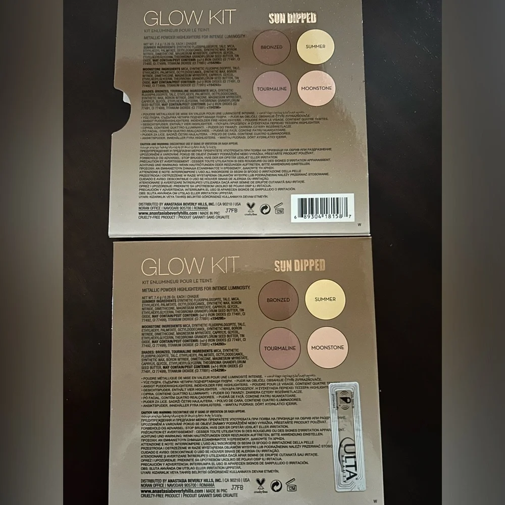 NIB Anastasia Glow Kit